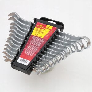 Zestaw kluczy płasko-oczkowych 12el. 4