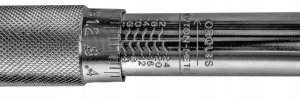 Klucz dynamometryczny 2-24Nm, 1/4" 5