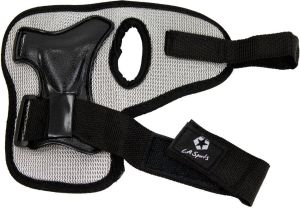 L.A. Sports ZESTAW OCHRANIACZY JUNIOR Rozmiar M (37171BK) 11