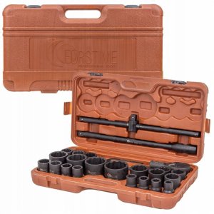 Zestaw narzędzi udarowych 26el. 3/4" (17-50mm) i 1" (55-65mm) (12-kątnych) 4