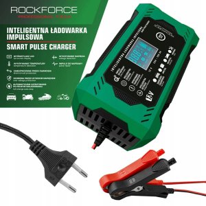Prostownik ładowarka do akumulatora LCD 1