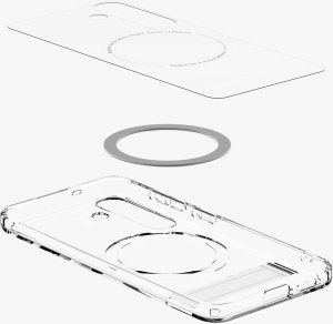 Spigen Ultra Hybrid S MagSafe, clear white - Samsung Galaxy S25 7