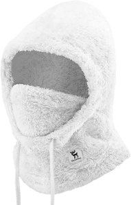 Kominiarka narciarska Qunature Arctic Velvet rozmiar M - biała 2