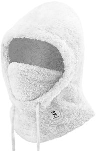 Kominiarka narciarska Qunature Arctic Velvet rozmiar L - biała 2