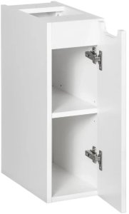 Szafka łazienkowa NOVA WHITE 81-20-1D 20cm biała COMAD 4