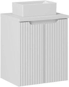 Szafka pod umywalkę NOVA WHITE 82-50-2D 50cm biała COMAD 13