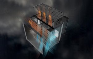 Obudowa Darkflash DY470 czarna + 4 wentylatory 11