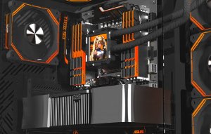 Obudowa Darkflash DY470 czarna + 4 wentylatory 10