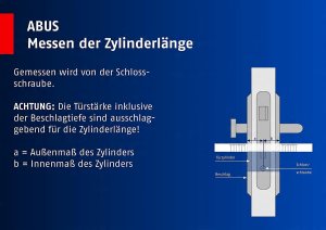 DOOR CYLINDER D6XBK 40/40 BLACK 5