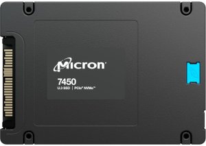 Micron 7450 PRO Read Intensive MTFDKCC1T9TFR-1BC1ZABYYR 1920 GB 1 DWPD 2,5" 63,5mm U.3 PCIe 4.0 x4 (NVMe) SSD 256bit AES Retailware 1