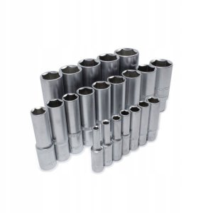 Zestaw narzędzi 216el. 1/4", 3/8", 1/2" (6-kątnych) (4-32mm) PREMIUM 7