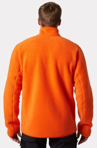 Polar Helly Hansen Heritage Pile Jacket Dark Orang 3