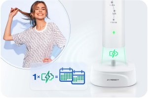 Szczoteczka soniczna do zębów Berdsen Galaxy biała 5