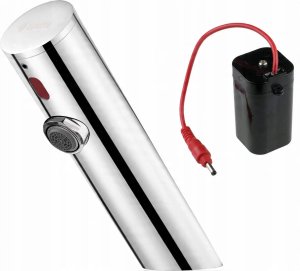Bateria umywalkowa bezdotykowa bez regulacji temperatury - 4xAA 1