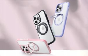 Etui Torras Ostand R Fusion dla iPhone 16 Pro (Czarne) 9