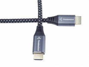 Kabel PremiumCord PREMIUMCORD Kabel HDMI 2.1 High Speed + Ethernet kabel 8K@60Hz, złocone złącza, 1,5m 2