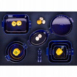 Peugeot APPOLIA Naczynie kwadratowe 36 cm Blue 2