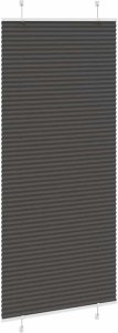 vidaXL Roleta plisowana czarna 100x200 cm Szerokość tkaniny 99,4 cm 4