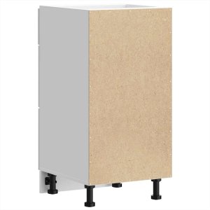 vidaXL Szafka kuchenna dolna Lucca z białego drewna klejonego 6