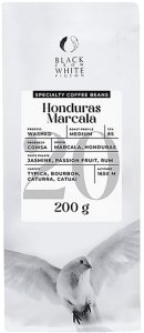 Specialty coffee beans Black Crow White Pigeon Honduras Marcala, 200 g 1