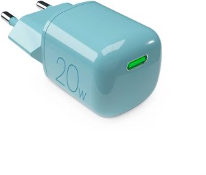 Ładowarka sieciowa Puro 20W GaN USB-C - zielona 1