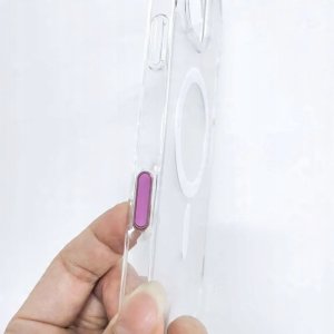 Aktywny przycisk Camera Control pasuje do futerałów z serii IPHONE 16: Drop Glue / Clear Mag Cover czarny 2