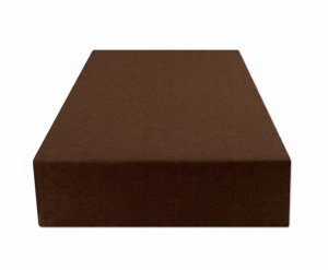 Prześcieradło Z Gumką 200X220 Jersey Brąz 1