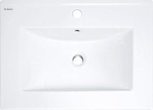 Umywalka ceramiczna wpuszczana z miejscem na baterię 2