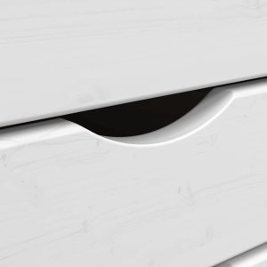 Szafka na kółkach z biurkiem MOSS, miodowy brąz, sosna 8