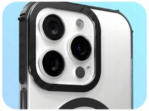 Etui Pancerne do Apple iPhone 13 Pro (Bumper, Czarna Ramka, Do Magsafe) 6