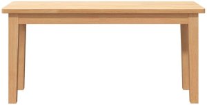 Ławka 90 cm Drewno lite Guma 4