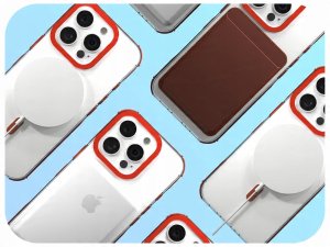 Etui Pancerne do Apple iPhone 13 Pro (Bumper, Czerwona Ramka, Do Magsafe) 4