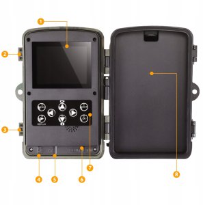 FOTOPUŁAPKA KAMERA LEŚNA HC800A 13