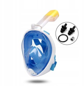 MASKA DO NURKOWANIA PEŁNOTWARZOWA SM-7 S/M NIEBIESKA 9