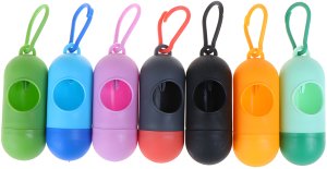 POJEMNIK NA WORECZKI NA PSIE ODCHODY + WORKI 3