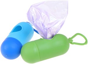 POJEMNIK NA WORECZKI NA PSIE ODCHODY + WORKI 4