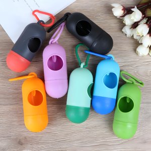 POJEMNIK NA WORECZKI NA PSIE ODCHODY + WORKI 5