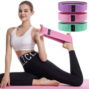 ZESTAW 3x MOCNE GUMY DO ĆWICZEŃ OPASKI MATERIAŁOWE OPOROWE TAŚMY FITNESS 2