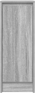 Komoda Szara Sonoma 29,5x34x76 cm Drewno klejone 6