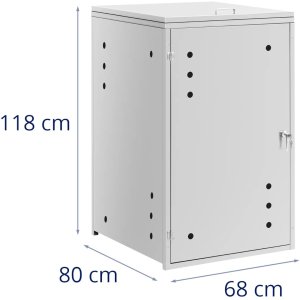 Osłona obudowa kosza kubła na śmieci z wentylacją 240 l Osłona obudowa kosza kubła na śmieci z wentylacją 240 l 6
