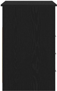 Biurko vidaXL Czarne 102 cm x 50 cm 7