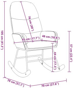 vidaXL Fotel bujany, żółty, tapicerowany aksamitem 9