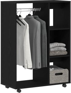 Szafa, czarny dąb, 80x40x110 cm, materiał drewnopochodny 4