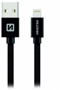 Kabel USB Swissten USB-A - Lightning 2 m Czarny (8595217455696) 16