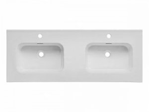 Umywalka meblowa dwukomorowa 120cm 7