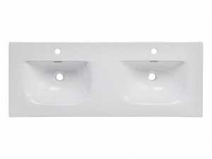 Umywalka meblowa dwukomorowa 120cm 2