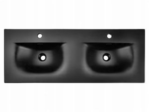 Umywalka meblowa dwukomorowa 120cm 2