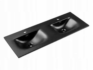 Umywalka meblowa dwukomorowa 120cm 3