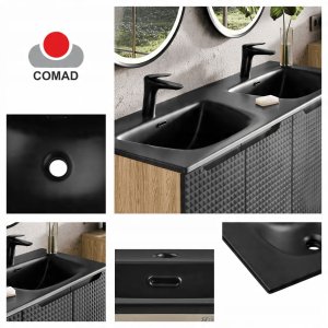 Umywalka meblowa dwukomorowa 120cm 6