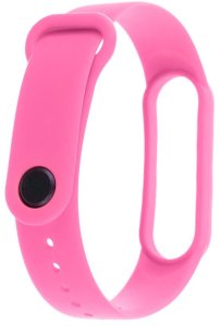 Pasek silikonowy do Xiaomi 5/6 - różowy 2